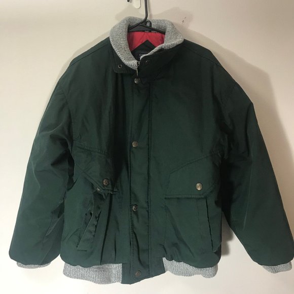 Coleman Other - Coleman outdoor vintage zip up jacket medium green warm work parka